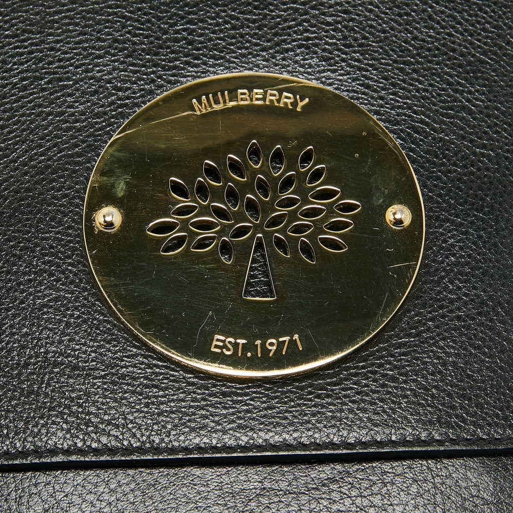 MULBERRY Black Leather Daria Laptop Case - Picture 7 of 8